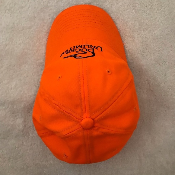 Outdoor Cap for Ducks Unlimited Adjustable Orange Hunting Cap - Picture 8 of 12
